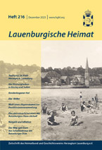 Lauenburgische Heimat Heft Titel