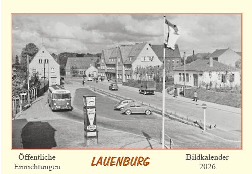 Wandkalender 2025, Titelblatt. Foto-Drogerie Schreyer, Elbstraße