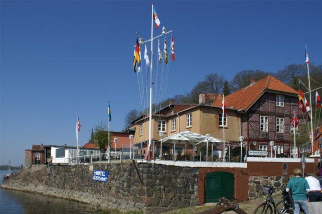 Lauenburg, Altes Schifferhaus am Lösch- und Ladeplatz