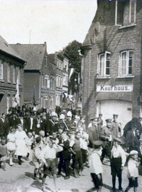 Lauenburg, Schützenfest, Umzug 1921